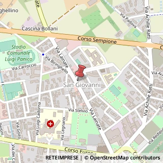 Mappa Via Lainate, 64, 20017 Rho, Milano (Lombardia)