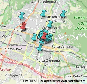 Mappa Via Annibale Calini, 25121 Brescia BS, Italia (0.916)