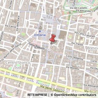 Mappa Via X Giornate, 85, 25121 Brescia, Brescia (Lombardia)