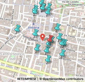 Mappa Via Annibale Calini, 25121 Brescia BS, Italia (0.2335)