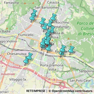Mappa Via Fratelli Dandolo, 25121 Brescia BS, Italia (1.42211)