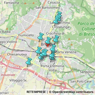 Mappa Via Fratelli Dandolo, 25121 Brescia BS, Italia (1.38214)