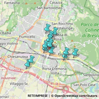 Mappa Corsia del Gambero, 25121 Brescia BS, Italia (1.12357)