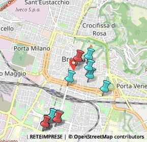 Mappa Via Annibale Calini, 25121 Brescia BS, Italia (1.06933)