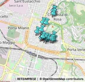 Mappa Via Annibale Calini, 25121 Brescia BS, Italia (0.475)