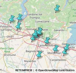 Mappa Via Annibale Calini, 25121 Brescia BS, Italia (14.38071)