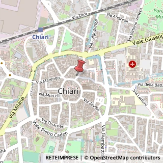 Mappa Via Villatico, 11, 25032 Chiari, Brescia (Lombardia)