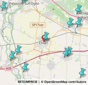 Mappa Via Villatico, 25032 Chiari BS, Italia (6.614)