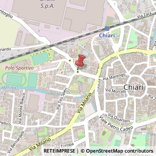 Mappa Via Santissima Trinità, 12, 25032 Chiari, Brescia (Lombardia)
