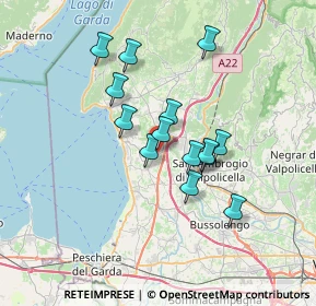 Mappa Vicolo Teatro, 37010 Cavaion Veronese VR, Italia (5.575)