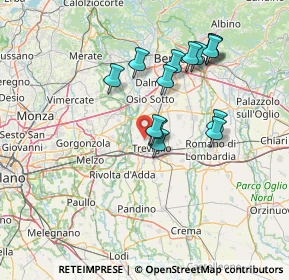 Mappa Via Geromina, 24047 Treviglio BG, Italia (13.02714)