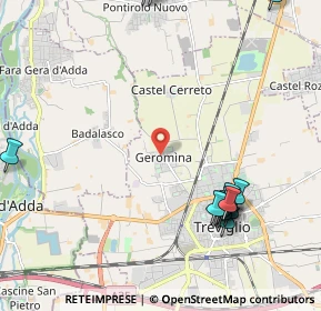 Mappa Via Geromina, 24047 Treviglio BG, Italia (2.68071)