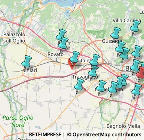 Mappa Via Caduti, 25046 Cazzago San Martino BS, Italia (9.591)