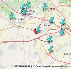 Mappa Via Caduti, 25046 Cazzago San Martino BS, Italia (4.74545)