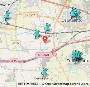 Mappa Via Caduti, 25046 Cazzago San Martino BS, Italia (2.858)