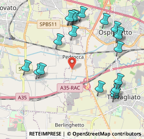 Mappa Via Caduti, 25046 Cazzago San Martino BS, Italia (2.3925)