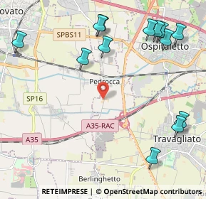 Mappa Via Caduti, 25046 Cazzago San Martino BS, Italia (2.72385)