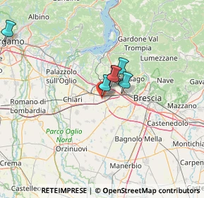 Mappa Via Caduti, 25046 Cazzago San Martino BS, Italia (28.74364)