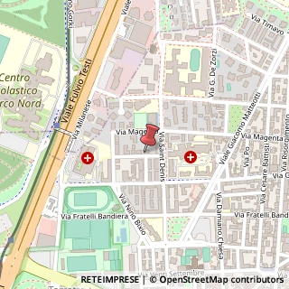 Mappa Via Federico Confalonieri, 26, 20099 Sesto San Giovanni, Milano (Lombardia)