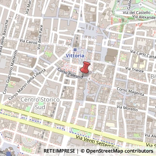 Mappa Corso palestro 8, 25121 Brescia, Brescia (Lombardia)