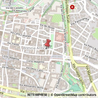 Mappa Via Trieste, 54, 25121 Brescia, Brescia (Lombardia)