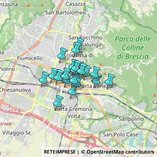 Mappa Vicolo S. Siro, 25121 Brescia BS, Italia (1.0065)
