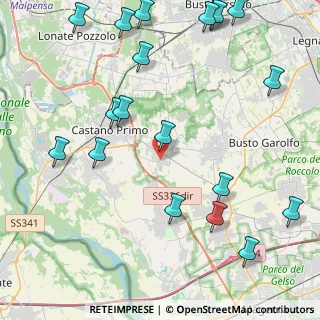 Mappa SP per Cuggiono, 20010 Buscate MI, Italia (5.768)