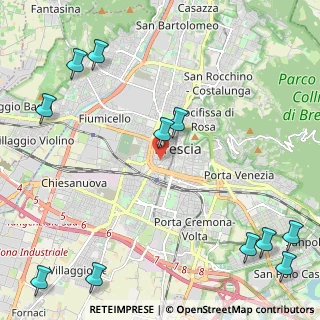 Mappa Vicolo delle Stelle, 25122 Brescia BS, Italia (3.24182)