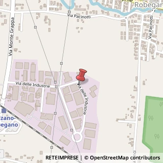 Mappa Via dell'Artigianato, 2/a, 30030 Salzano, Venezia (Veneto)
