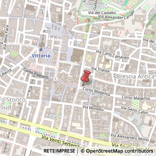 Mappa Corso Magenta, 3, 25100 Brescia, Brescia (Lombardia)