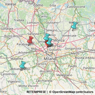 Mappa Via Trento, 20032 Cormano MI, Italia (30.64444)