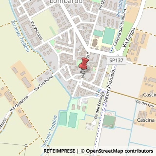 Mappa Via Della Croce, 6, 20060 Bellinzago Lombardo, Milano (Lombardia)