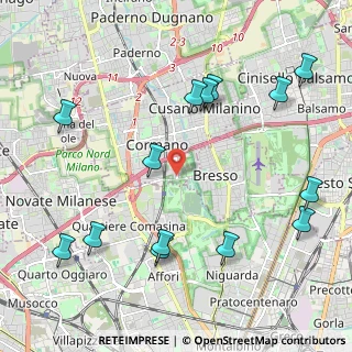 Mappa Via Comasinella, 20032 Cormano MI, Italia (2.525)