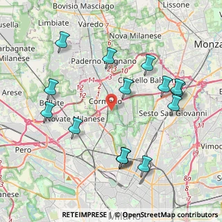 Mappa Via Comasinella, 20032 Cormano MI, Italia (4.39467)