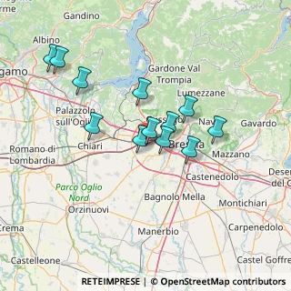 Mappa Via dell'Artigianato, 25039 Travagliato BS, Italia (12.22833)