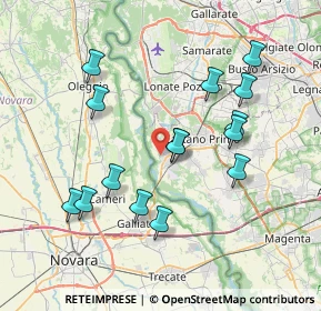 Mappa Via Enrico Fermi, 20029 Turbigo MI, Italia (7.41067)