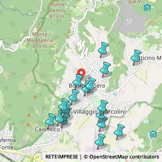 Mappa Via Franzoni, 25082 Botticino BS, Italia (1.08833)