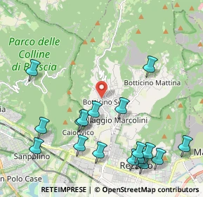 Mappa Via Franzoni, 25082 Botticino BS, Italia (2.55529)