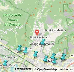 Mappa Via Franzoni, 25082 Botticino BS, Italia (3.02182)