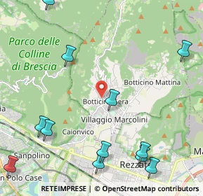 Mappa Via Franzoni, 25082 Botticino BS, Italia (2.91167)