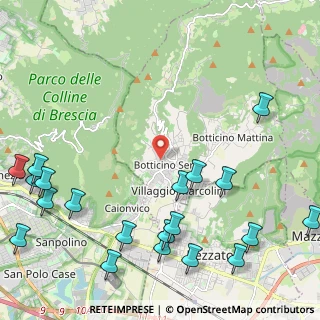 Mappa Via Franzoni, 25082 Botticino BS, Italia (3.0505)