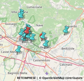 Mappa Via Franzoni, 25082 Botticino BS, Italia (6.79588)