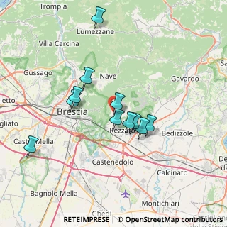 Mappa Via Franzoni, 25082 Botticino BS, Italia (6.21818)