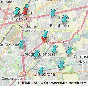 Mappa Via Ovidio, 20093 Cologno Monzese MI, Italia (2.36308)