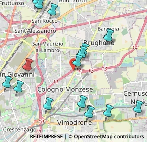 Mappa Via Ovidio, 20093 Cologno Monzese MI, Italia (2.858)