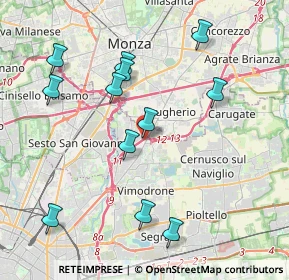 Mappa Via Ovidio, 20093 Cologno Monzese MI, Italia (4.15417)