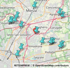 Mappa Via Ovidio, 20093 Cologno Monzese MI, Italia (4.98647)
