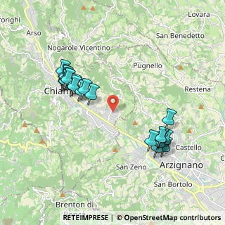 Mappa Via Giacomo Puccini, 36072 Chiampo VI, Italia (2.0005)