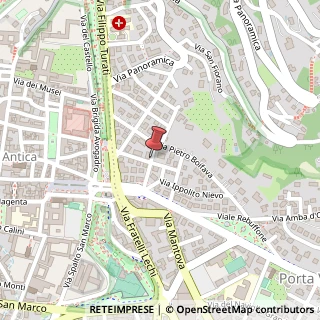 Mappa Via Gabriele D'Annunzio, 9, 25123 Brescia, Brescia (Lombardia)