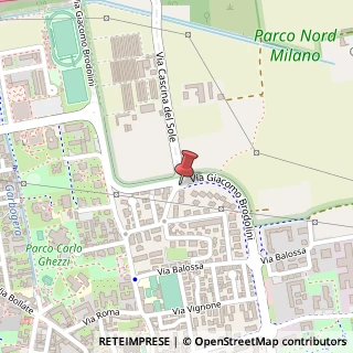 Mappa Via brodolini 15, 20026 Novate Milanese, Milano (Lombardia)